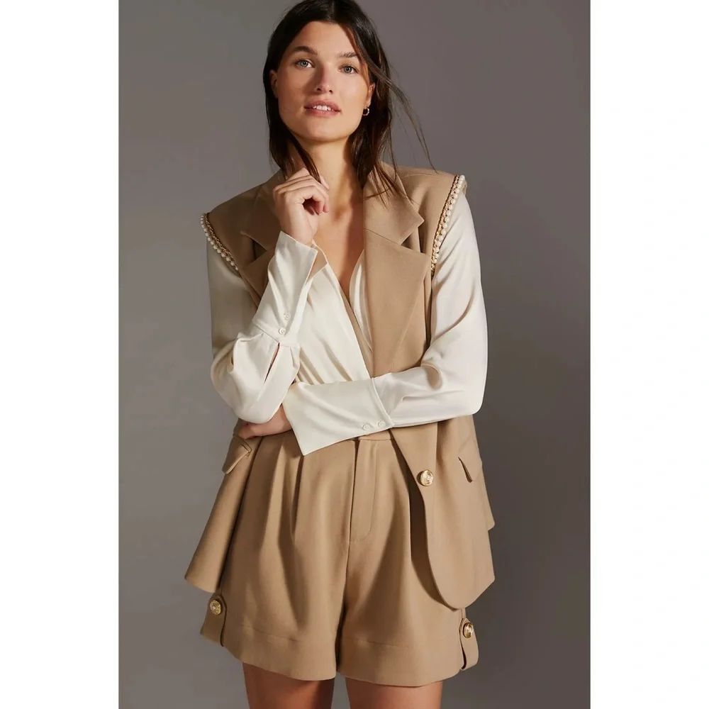Anthropologie Jovonna London Blazer and Short Set
